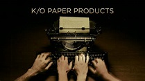 K/O Paper Products - Audiovisual Identity Database