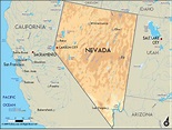 Nevada Map - TravelsFinders.Com