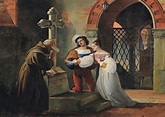 Hayez Francesco The Marriage of Romeo and Juliet. Fine Art Print Poster ...