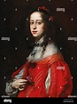Porträt von Maria Leopoldine von Österreich-Tirol (1632-1649), Kaiserin ...