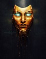 Autoportrait in Handsome Jack`s golden mask style | Borderlands art ...