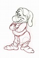 How to draw grumpy from the seven dwarfs 8 steps with pictures – Artofit