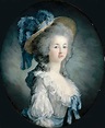 Joseph Boze -- Portrait of Marie Louise of Savoy (Marie-Thérèse Louise ...