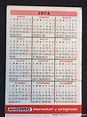 calendario 1974, como se ve - Comprar Calendarios antiguos en ...