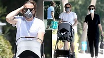 Ewan McGregor and Mary Elizabeth Winstead seen with baby son for the ...