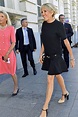 First Lady Brigitte Macron Wears Louis Vuitton in Brussels to Meet ...
