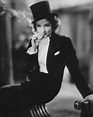 Marlene Dietrich as Amy Jolly Wearing a Men’s Tuxedo With Top Hat in ...