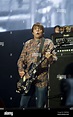 Gary Mounfield of The Stone Roses performs on stage at Heaton Park ...