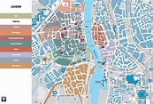 Maastricht tourist map - Ontheworldmap.com
