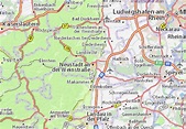 MICHELIN-Landkarte Neustadt an der Weinstraße - Stadtplan Neustadt an ...