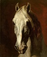 Théodore Géricault Cabeza de caballo blanco, 1815, 54×65 cm ...