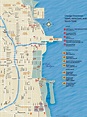 Chicago downtown map - Ontheworldmap.com