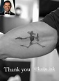 Mark Consuelos Debuts New Skeleton Bicep Tattoo