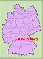 Würzburg Germany Map : Wurzburg City Map Stock Illustration - Download ...