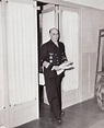 Admiral Hans-Georg von Friedeburg at Eisenhower’s headquarters in Reims ...