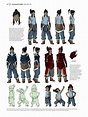 The Legend of Korra Art Book, Pages 10 - 17 for Book 1 | Character ...