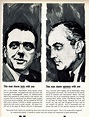 NEWSWEEK Vintage Print Ad Fact Opinion 1960s Bill Pepper Emmet John Hughes