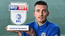 Matty Lund named Sky Bet League One Player of the Month - News - EFL ...