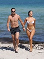 Olivia Culpo wows in white bikini as she frolics on the beach with ...