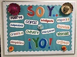 Spanish bulletin board idea, classroom decoration With adjectives in ...