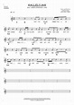 Hallelujah - Noten Liedtekst und Akkorde für Solo Stimme mit Begleitung ...