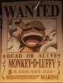 Luffys Wanted Poster Luffy Anime Manga One Piece Recompensas | Images ...