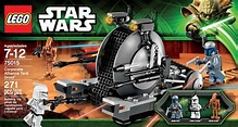 oneTWOBRICK.com: set database: LEGO 75015 corporate alliance tank droid