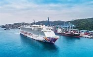 世界夢號郵輪航進台灣 創台灣郵輪最高噸位新紀錄 - 自由娛樂