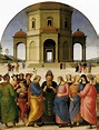 Los desposorios de la Virgen, 1502 - 1504 - Pietro Perugino - WikiArt.org