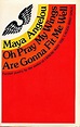 OH PRAY MY WINGS ARE GONNA FIT ME WELL By Maya Angelou - Hardcover ...