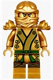 Items similar to Lego Ninjago Gold Ninja Lloyd BIG Peel and Stick ...