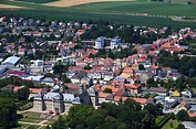 Luftaufnahme Werneck - Ortsansicht in Werneck im Bundesland Bayern ...