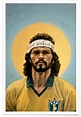 Football Icon - Sócrates Poster | JUNIQE