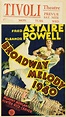 an old movie poster for broadway melody, starring actors from the 1950 ...
