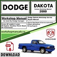 Dodge Dakota Workshop Service Repair Manual Download 2000 PDF ...