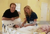 English musician Peter Frampton with his third wife Tina Elfers and ...