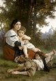 FRENCH PAINTERS: William-Adolphe BOUGUEREAU Rest