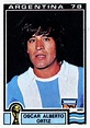 Oscar Alberto Ortiz - Argentina - Argentina 78 World Cup 59 | Argentina ...