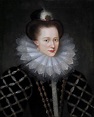 Louise Juliane (oder Luise Juliane) von Oranien (1576-1644), Kurfürstin ...
