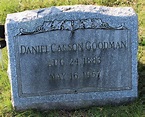 Dr Daniel Carson Goodman (1883-1957) - Find a Grave Memorial