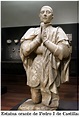 el tiempo, por sí mismo: La estatua orante de Pedro I de Castilla