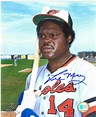 AUTOGRAPHED LEE MAY 8x10 Baltimore Orioles Photo - Main Line Autographs