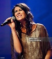 Kassidy Osborn of SHeDAISY performs at the Let Us In Nashville: A ...