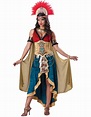 Detailverliebtes Azteken Königin Kostüm für Damen