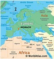 Monaco Map / Geography of Monaco / Map of Monaco - Worldatlas.com