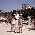Aristotle Onassis and his children Alexander and Christina. Monte Carlo ...