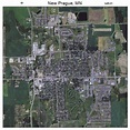 Aerial Photography Map of New Prague, MN Minnesota