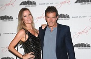 Antonio Banderas and his much younger girlfriend Nicole Kempel look ...
