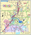 Orlando Maps | Florida, U.s. | Maps Of Orlando - Orlando Florida ...