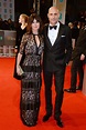 Liza Marshall and Mark Strong | Celebrities at the BAFTA Film Awards ...